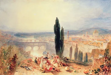 Florence depuis près de San Miniato, 1828